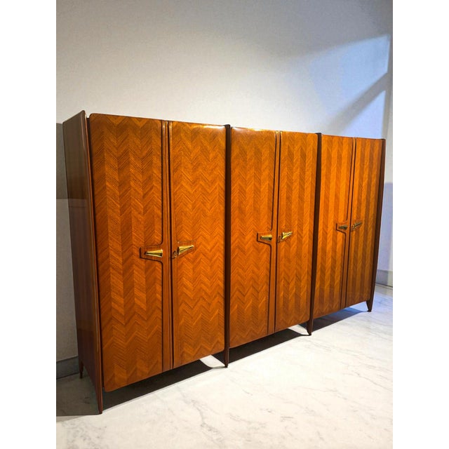 Mid-Century Modern Italian Wardrobe by La Permanente Mobili Cantù, 1950s For Sale - Image 6 of 18