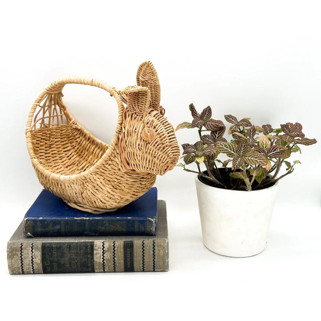 ヴィンテージラビットバスケット