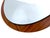 Large Scandinavian Mirror in Teak, 1960s For Sale - Image 4 of 6