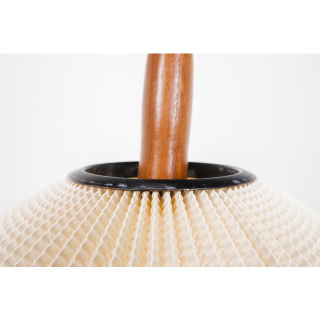 Wood Praying Mantis Floor Lamp from Rispal, France, 1950s For Sale - Image 7 of 17