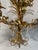 Metal Large Mid 20th Century Italian Gilt Tole Candelabra Style Sconce With Crystals For Sale - Image 7 of 17