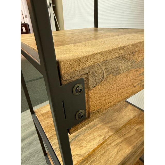 Brown West Elm Industrial Modular Bookshelf For Sale - Image 8 of 12