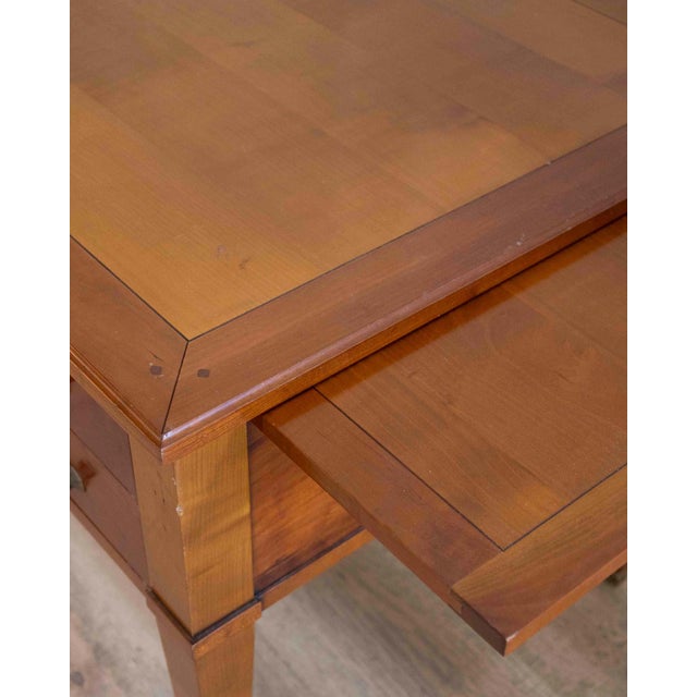 Mid 20th Century Louis XVI Style Mahogany Bureau Plat (Directoire Desk), Mid-20th Century For Sale - Image 5 of 10