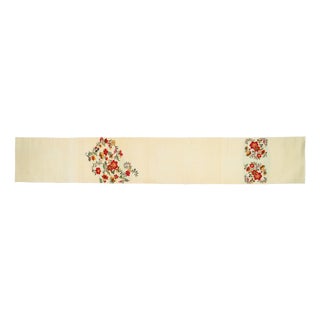 Japanese Ceremonial Silk Table Runner by Renaras For Sale