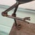 Folk Art Steampunk Welded Metal Stork and Baby Figurine For Sale - Image 11 of 13