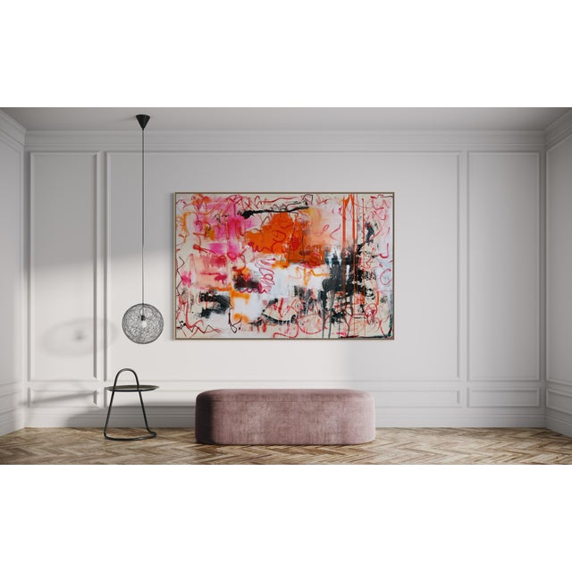 This artwork is exclusive to IdeelArt In this dynamic body of work, Manuela Karin Knaut balances raw, intuitive expression...