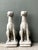 Vintage Cast Concrete Dogs - A Pair For Sale - Image 4 of 12