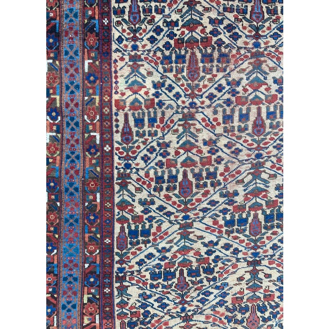 Antique Afshar Rug, 1890s For Sale - Image 12 of 18