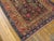 Textile 1880s Brown Geometric Antique Persian Tribal Kurdish Rug 4'6" X 8'4" Knotted Wool Carpet For Sale - Image 7 of 9