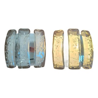 Wall Lights in Chrome from Doria Leuchten, 1960s, 1950s, Set of 2 For Sale