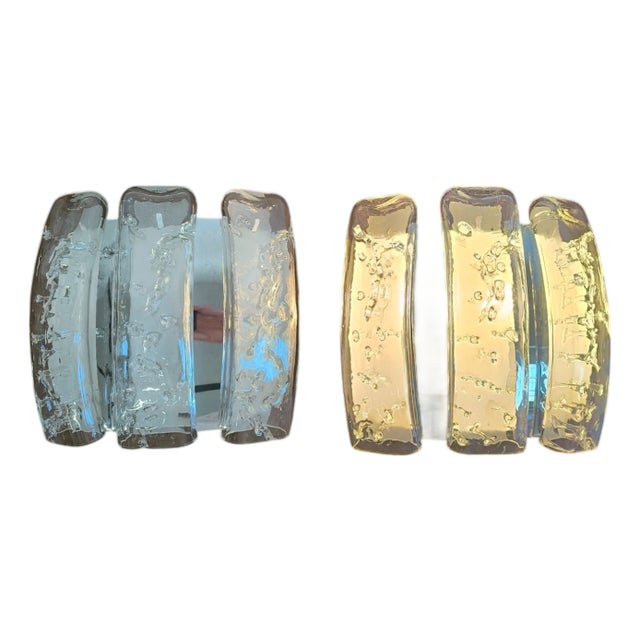 Wall Lights in Chrome from Doria Leuchten, 1960s, 1950s, Set of 2 For Sale