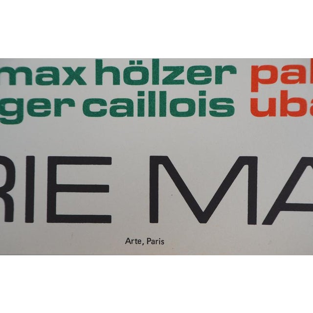Expo 1974 Poster after E. Chillida For Sale - Image 7 of 8