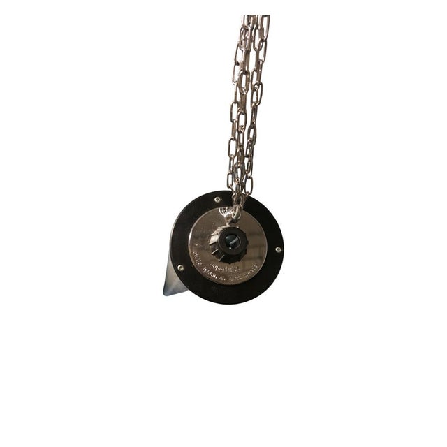 This exceptional Supertube pendant lamp by Anders Pehrson for the renowned Swedish company Ateljé Lyktan represents a...