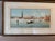 Lovely Venice watercolor by a listed artist. Original frame is wood with a hammered bronze colored finish. Nice french...