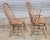 Mid 20th Century Set of 6 e.r. Buck Solid Maple Bow Back Side Windsor Chairs Made Massachussett For Sale - Image 9 of 12