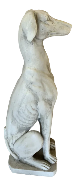 Mid 19th Century Greyhound Dog Sculpture