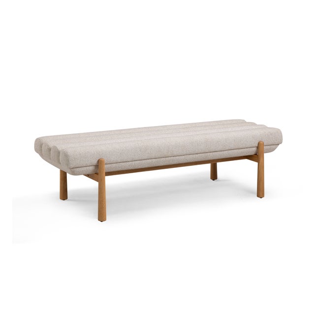 The Julianna textured Bench is here to brighten your day, boasting a solid wood frame for lasting stability and...