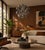 Glass 21st Century Nova Polished Nickel Frosted Smoky Murano Sputnik Chandelier by Fabio LTD For Sale - Image 7 of 7