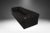 This is a very handsome, gorgeous black leather geometric tufted pattern sofa by the Kroehler Mfg. Company, in the style...