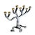 1980s 1980s "Tree of Life" Menorah by Sandra Kravitz for Rosenthal For Sale - Image 5 of 11