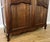 Antique French Louis XVI Style Carved Oak 2-Door Wardrobe For Sale - Image 11 of 16