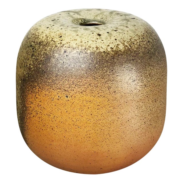 Abstract Ceramic Studio Pottery Vase Object from Horst Kerstan, Kandern, Germany, 1980s For Sale