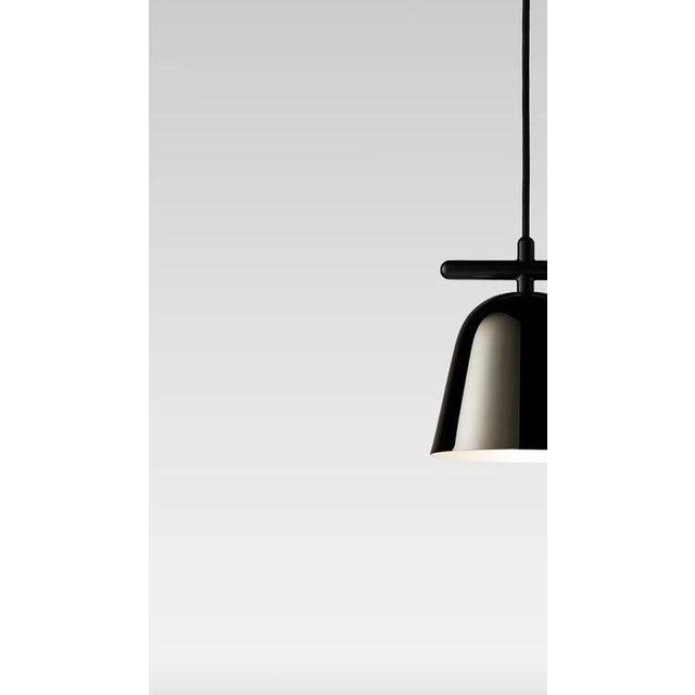 Black Chrome Lighto T Gr Cup Suspension Lamp by Jaime Hayson for Parachilna For Sale - Image 6 of 12