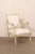 Mid 20th Century French Louis XVI Style Upholstered Armchair For Sale - Image 9 of 9