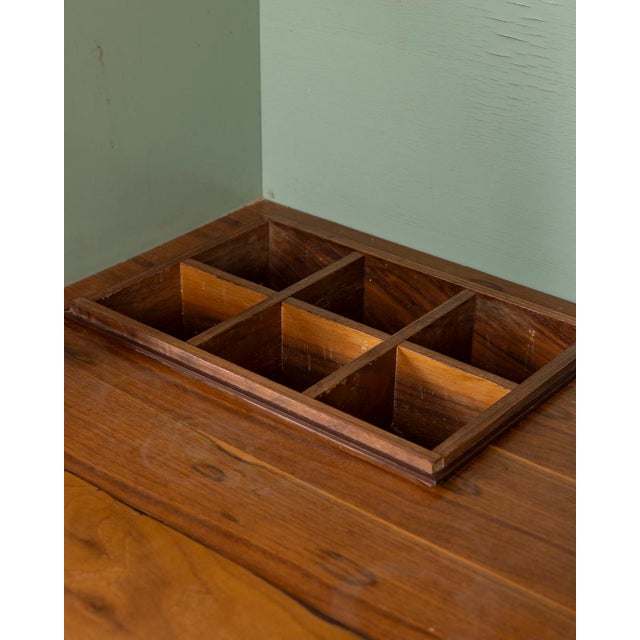 1960s Vintage Italian Wooden Sideboard with Bar Compartment, 1960s For Sale - Image 5 of 13