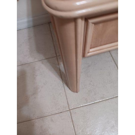 1980s 1980s Nightstand or End Table Washwood One Drawer Thomasville For Sale - Image 5 of 8