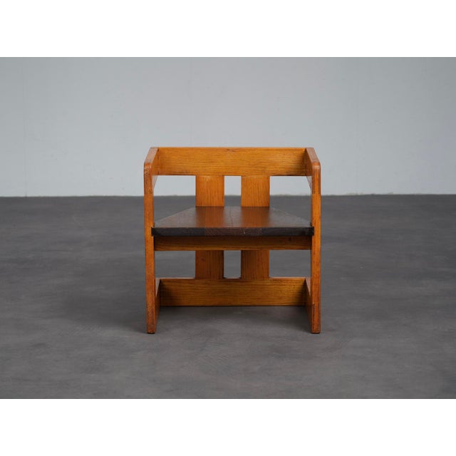 A rare dutch art deco children’s chair by pander, dating from the 1930s. The chair is marked “533,” identifying it as a...