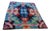 Vintage Flowers and Space Rug, Italy, 1980s For Sale