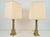 Neoclassical Empire Brass Table Lamp, France, 1960, Set of 2 For Sale - Image 12 of 17