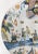 Chinoiserie Dutch Delft Polychrome Chinoiserie Charger For Sale - Image 3 of 13