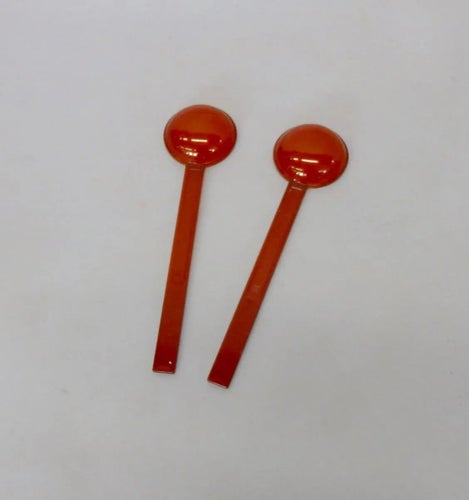 JHQ Dansk Denmark Modernist Acrylic Salad Servers