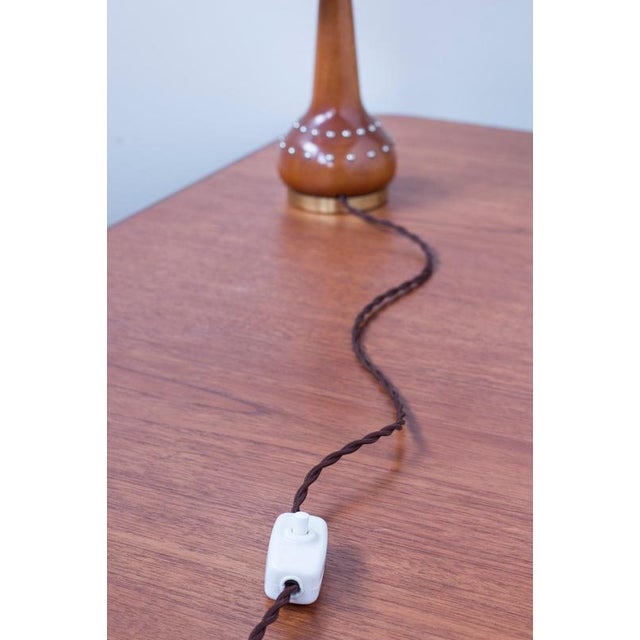 1940s Table Lamps in the style of Otto Schulz, Set of 2 For Sale - Image 5 of 10