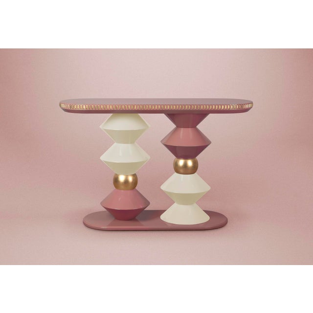 Cortez Console Table by Malabar For Sale - Image 4 of 15