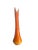 Mid-Century Modern 1970s Orange Slag Glass Vase For Sale - Image 3 of 6