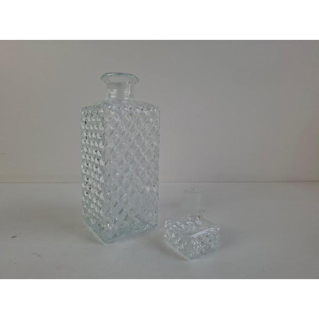 Vintage Crystal Whiskey Decanter and Tumblers from Bohemia, 1980s, Set of 7 For Sale - Image 11 of 18