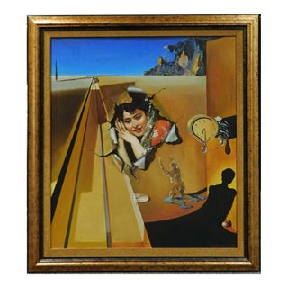 Fazly (Fazoil Ataullakhanov) "Surreal Agony in Lassical Exstacy" Original Oil For Sale