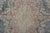 Kerman Rug 9’7” X 13’10” Blue Wool Vintage Distressed Hand-Knotted Carpet For Sale In Philadelphia - Image 6 of 15