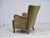 Danish Beech Highback Armchair with Velour Upholstery, 1960s For Sale - Image 9 of 18