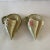 1940s VIntage Hull Pottery Flower Wall Pockets - Set of 2 - Woodland For Sale - Image 5 of 5