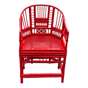 Early 20th Century Antique English Brighton Pavilion Bamboo Armchair