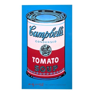 Andy Warhol Foundation Offset Lithograph Print Pop Art Poster " Campbell's Soup Can ( Pink & Red ) " 1965 For Sale