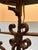 1950s 6 Lights Wrought Iron Candlestick For Sale - Image 4 of 12