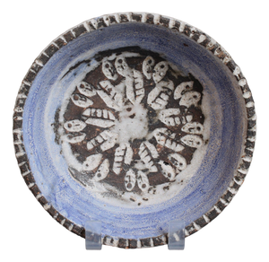 Mid-Century Modern Decorative Ceramic Bowl by Albert Thiry, 1970s