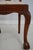 Carved Mahogany Chippendale Style Chair W. Claw Feet For Sale - Image 13 of 18