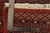 Bokhara Rug 4’1” X 6’5” Red Wool Tribal Hand-Knotted Oriental Carpet For Sale - Image 12 of 12