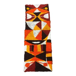 Mid-Century Artistan Wall Hanging For Sale